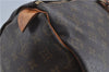 Authentic Louis Vuitton Monogram Keepall 50 Boston Bag M41426 LV H9160