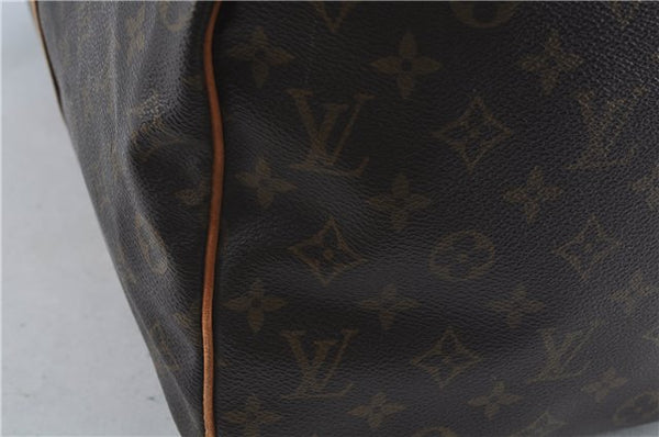 Authentic Louis Vuitton Monogram Keepall 50 Boston Bag M41426 LV H9160