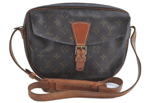 Auth Louis Vuitton Monogram Jeune Fille MM Shoulder Cross Bag M51226 LV H9162