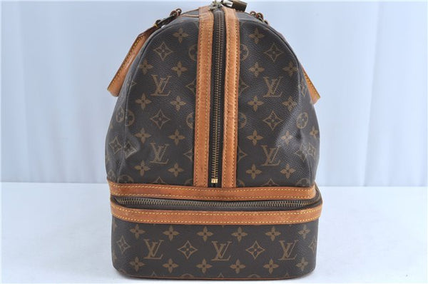 Authentic Louis Vuitton Monogram Sac Sport Travel Hand Bag M41444 LV H9165