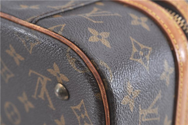 Authentic Louis Vuitton Monogram Sac Sport Travel Hand Bag M41444 LV H9165