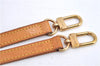 Authentic Louis Vuitton Leather Shoulder Strap Beige LV H9172