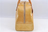 Authentic Louis Vuitton Vernis Tompkins Square Hand Bag Yellow M91149 LV H9174