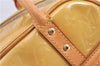 Authentic Louis Vuitton Vernis Tompkins Square Hand Bag Yellow M91149 LV H9174