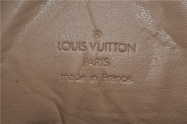 Authentic Louis Vuitton Vernis Tompkins Square Hand Bag Yellow M91149 LV H9174