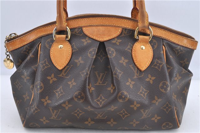 Authentic Louis Vuitton Monogram Tivoli PM Hand Bag M40143 LV H9178