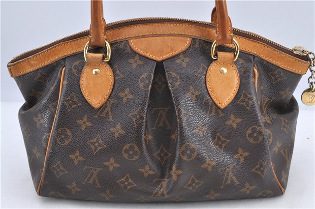 Authentic Louis Vuitton Monogram Tivoli PM Hand Bag M40143 LV H9178