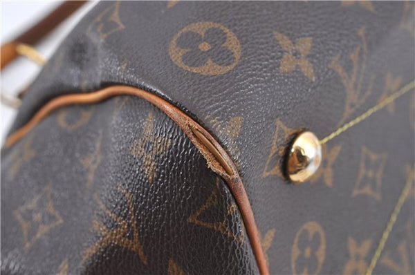 Authentic Louis Vuitton Monogram Tivoli PM Hand Bag M40143 LV H9178