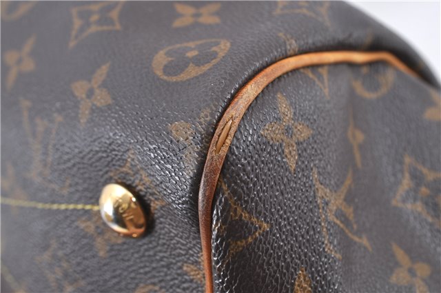 Authentic Louis Vuitton Monogram Tivoli PM Hand Bag M40143 LV H9178