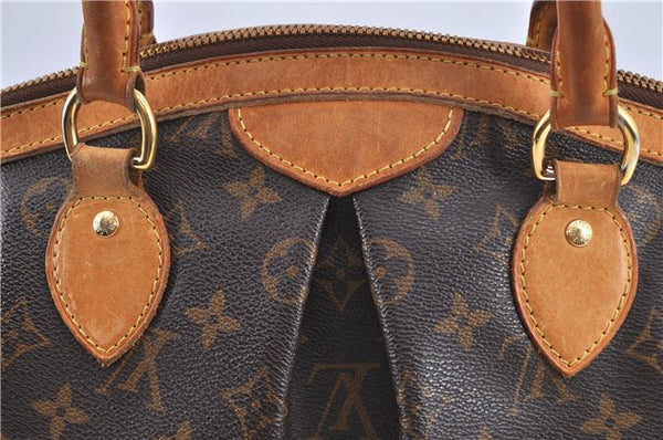 Authentic Louis Vuitton Monogram Tivoli PM Hand Bag M40143 LV H9178