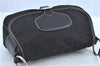 Authentic PRADA Nylon Leather Shoulder Hand Bag Purse Black H9179