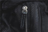 Authentic PRADA Nylon Leather Shoulder Hand Bag Purse Black H9179