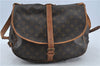 Auth Louis Vuitton Monogram Saumur 35 Shoulder Cross Body Bag M42254 LV H9181