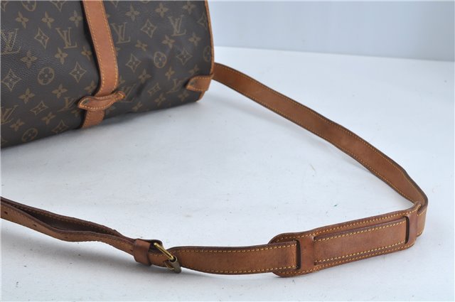 Auth Louis Vuitton Monogram Saumur 35 Shoulder Cross Body Bag M42254 LV H9181