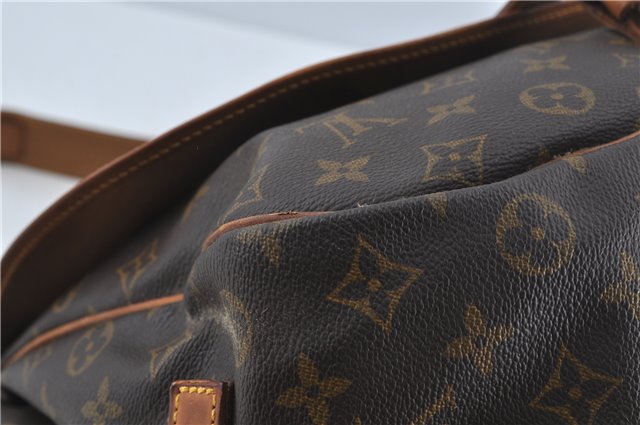 Auth Louis Vuitton Monogram Saumur 35 Shoulder Cross Body Bag M42254 LV H9181