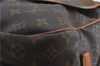 Auth Louis Vuitton Monogram Saumur 35 Shoulder Cross Body Bag M42254 LV H9181