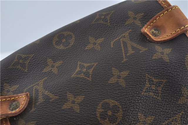 Auth Louis Vuitton Monogram Saumur 35 Shoulder Cross Body Bag M42254 LV H9181