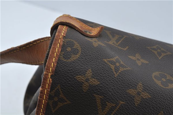 Auth Louis Vuitton Monogram Saumur 35 Shoulder Cross Body Bag M42254 LV H9181