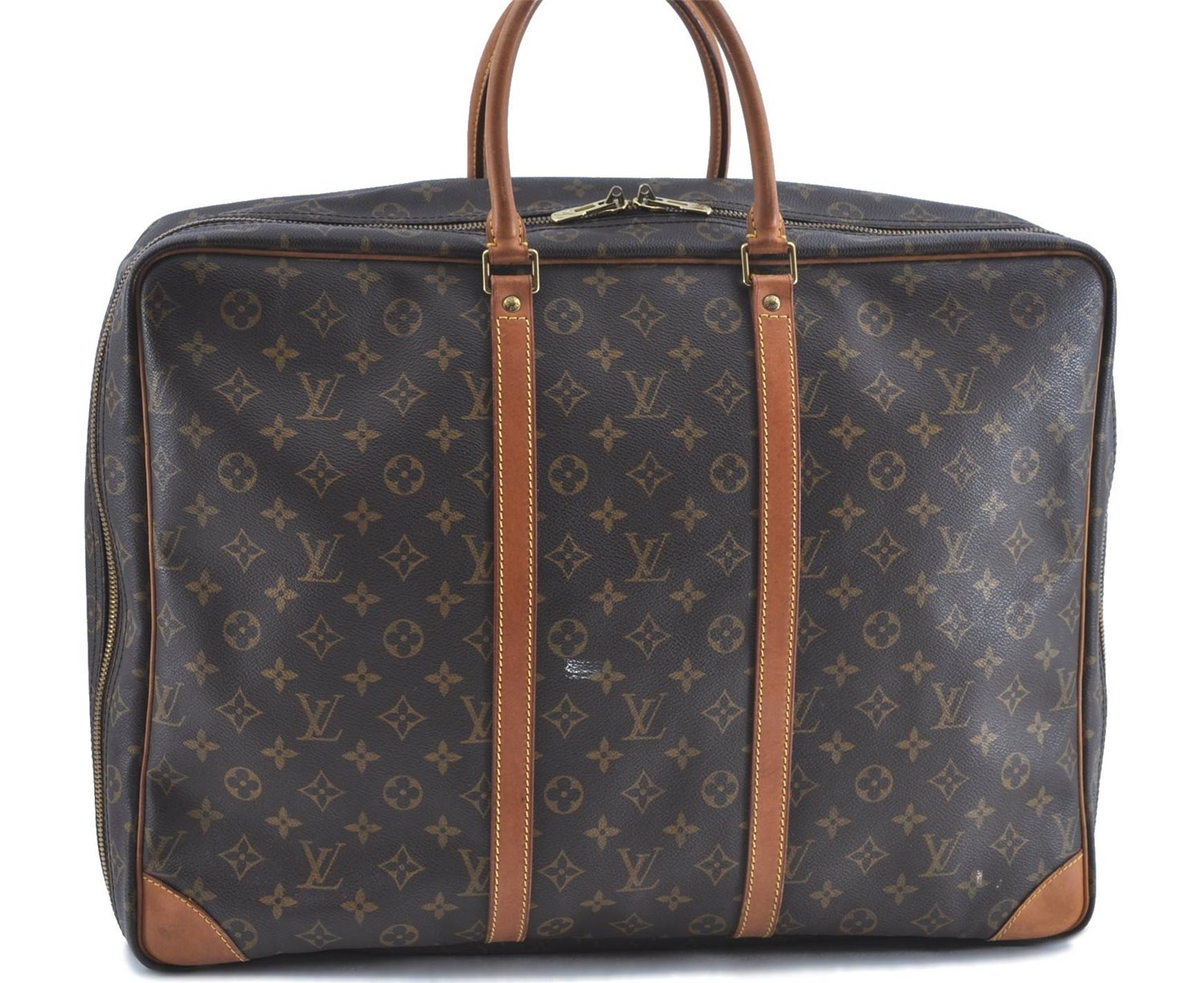 Authentic Louis Vuitton Monogram Sirius 50 Travel Hand Bag M41406 LV H9182