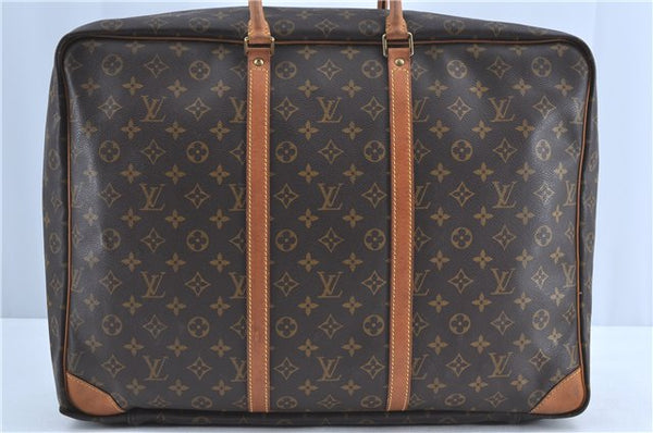 Authentic Louis Vuitton Monogram Sirius 50 Travel Hand Bag M41406 LV H9182