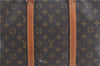 Authentic Louis Vuitton Monogram Sirius 50 Travel Hand Bag M41406 LV H9182