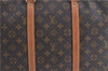 Authentic Louis Vuitton Monogram Sirius 50 Travel Hand Bag M41406 LV H9182