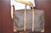 Authentic Louis Vuitton Monogram Sirius 50 Travel Hand Bag M41406 LV H9182