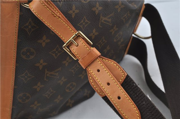 Authentic Louis Vuitton Monogram Montsouris GM Backpack M51135 LV H9185