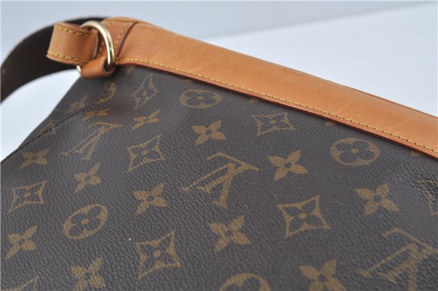 Authentic Louis Vuitton Monogram Montsouris GM Backpack M51135 LV H9185