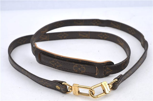 Authentic Louis Vuitton Monogram Brown Shoulder Strap 46.3" LV H9189