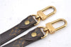 Authentic Louis Vuitton Monogram Brown Shoulder Strap 46.3" LV H9189