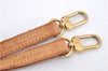 Authentic Louis Vuitton Leather Shoulder Strap Beige 47.6" LV H9190