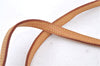 Authentic Louis Vuitton Leather Shoulder Strap Beige 47.6" LV H9190