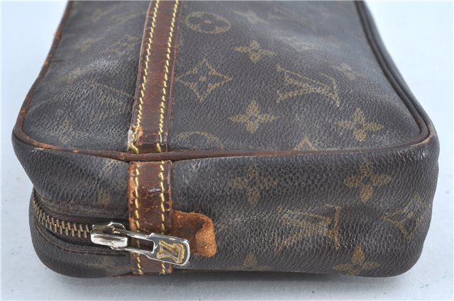 Authentic Louis Vuitton Monogram Compiegne 23 Clutch Hand Bag M51847 LV H9192