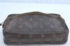 Authentic Louis Vuitton Monogram Compiegne 23 Clutch Hand Bag M51847 LV H9192