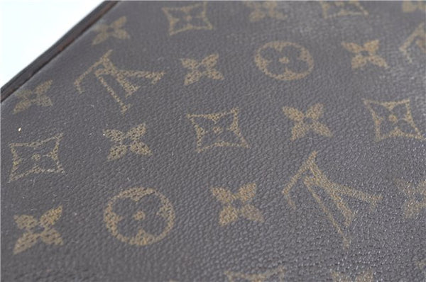 Authentic Louis Vuitton Monogram Compiegne 23 Clutch Hand Bag M51847 LV H9192