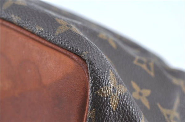 Authentic Louis Vuitton Monogram Petit Noe Shoulder Bag M42226 Junk LV H9193