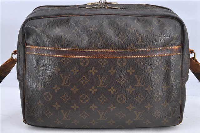 Auth Louis Vuitton Monogram Reporter GM Shoulder Cross Body Bag M45252 LV H9194