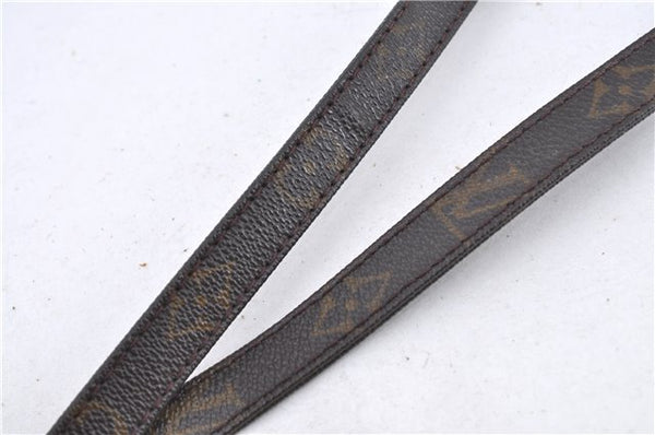 Authentic Louis Vuitton Monogram Brown Shoulder Strap 46.3" LV H9195