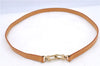 Authentic Louis Vuitton Leather Shoulder Strap Beige 39" LV H9198