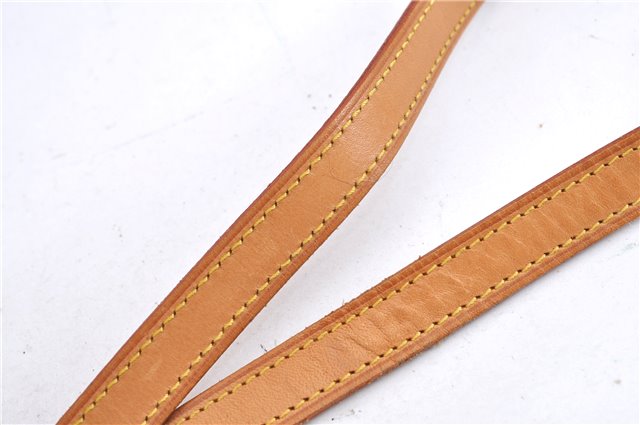 Authentic Louis Vuitton Leather Shoulder Strap Beige 39