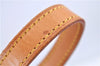 Authentic Louis Vuitton Leather Shoulder Strap Beige 39" LV H9198