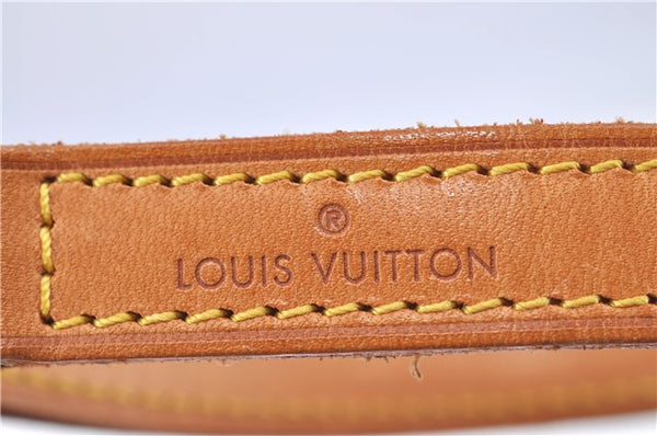 Authentic Louis Vuitton Leather Shoulder Strap Beige 39" LV H9198