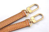 Authentic Louis Vuitton Leather Shoulder Strap Beige 40.2-47.6" LV H9199