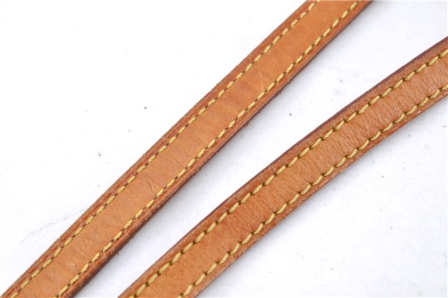 Authentic Louis Vuitton Leather Shoulder Strap Beige 40.2-47.6