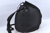 Authentic GUCCI Backpack Nylon Leather 0190585 Black H9204