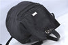 Authentic GUCCI Backpack Nylon Leather 0190585 Black H9204