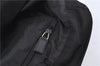 Authentic GUCCI Backpack Nylon Leather 0190585 Black H9204