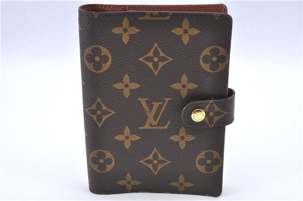 Authentic Louis Vuitton Monogram Agenda PM Day Planner Cover R20005 LV H9205