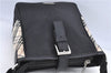 Authentic BURBERRY BLACK LABEL Nova Check Shoulder Cross Bag Nylon Black H9211